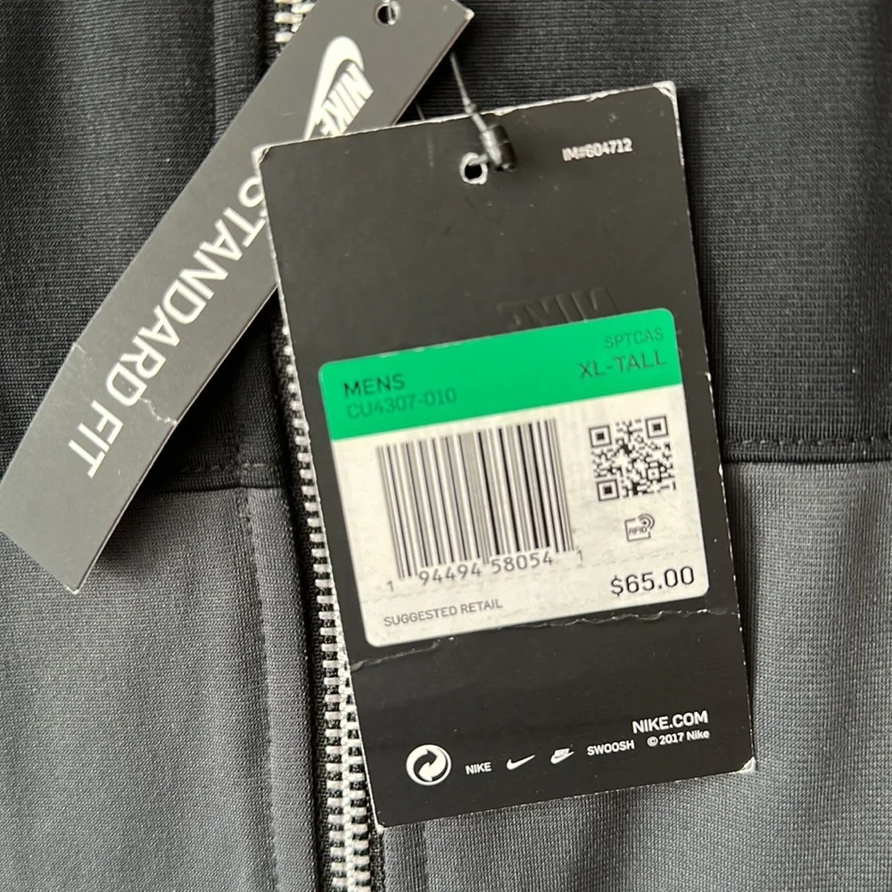 Men’s Nike track jacket Size XL Tall - Picture 6 of 6